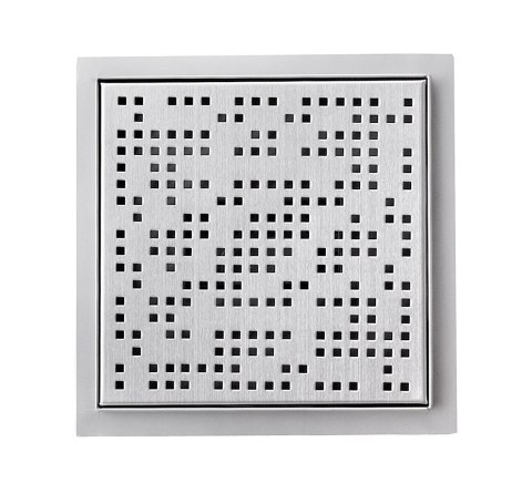 Bituxx Odpływ kwadratowy krata ściekowa prysznicowa 25x25 Bituxx Odpływ kwadratowy krata ściekowa prysznicowa 25x25