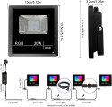 NICETAI Naświetlacze LED reflektor RGB smart 4 sztuki