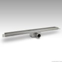 Bituxx ODPŁYW LINIOWY Line Z SYFONEM 110cm STAL NIERDZEWNA