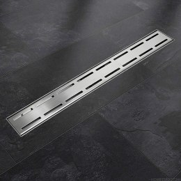 Bituxx ODPŁYW LINIOWY Line Z SYFONEM 140cm STAL NIERDZEWNA