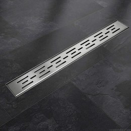 Bituxx ODPŁYW LINIOWY Matrix Z SYFONEM 110cm STAL NIERDZEWNA