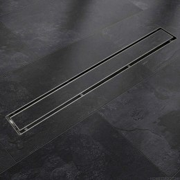 Bituxx Odpływ Liniowy Stal Nierdzewna 50-150cm Syfon Nóżki Kratka Osadnik