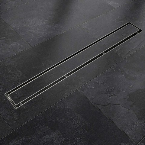 Bituxx Odpływ Liniowy Stal Nierdzewna 50-150cm Syfon Nóżki Kratka Osadnik Bituxx Odpływ Liniowy Stal Nierdzewna 50-150cm Syfon Nóżki Kratka Osadnik