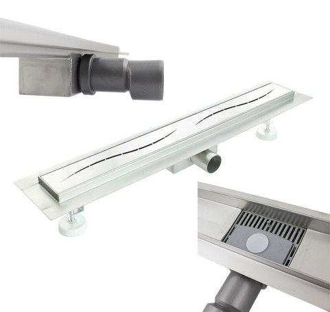 Bituxx Odpływ liniowy Streifen z syfonem 50cm Bituxx Odpływ liniowy Streifen z syfonem 50cm