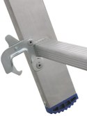 DRABEX DRABINA ALUMINIOWA 2-ELEMENTOWA 421CM 9+9 SZCZEBLI