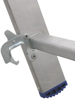DRABEX DRABINA ALUMINIOWA 2-ELEMENTOWA 421CM 9+9 SZCZEBLI