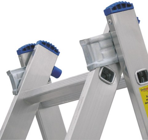 DRABEX DRABINA ALUMINIOWA 2-ELEMENTOWA 421CM 9+9 SZCZEBLI DRABEX DRABINA ALUMINIOWA 2-ELEMENTOWA 421CM 9+9 SZCZEBLI