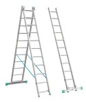 DRABEX DRABINA ALUMINIOWA 3-ELEMENTOWA 420CM 7+7+7 SZCZEBLI