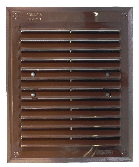 UN KRATKA WENTYLACYJNA Z SIATKĄ 175*215MM BRĄZOWA UN KRATKA WENTYLACYJNA Z SIATKĄ 175*215MM BRĄZOWA