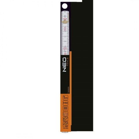NEO MIARA DREWNIANA SKŁADANA BIAŁO-ŻÓŁTA 1M NEO MIARA DREWNIANA SKŁADANA BIAŁO-ŻÓŁTA 1M
