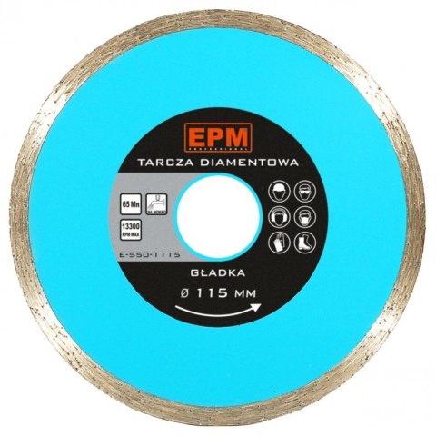 EPM TARCZA DIAMENTOWA GŁADKA 115MM EPM TARCZA DIAMENTOWA GŁADKA 115MM