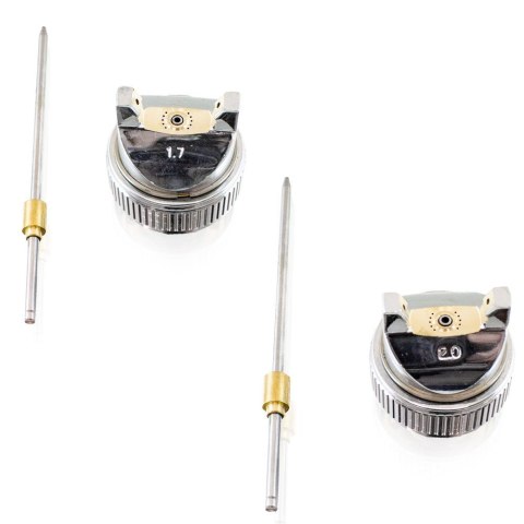 Bituxx Pistolet natryskowy lakierniczy HVLP 600ml dysze 1,4mm / 1,7mm / 2,0mm Bituxx Pistolet natryskowy lakierniczy HVLP 600ml dysze 1,4mm / 1,7mm / 2,0mm