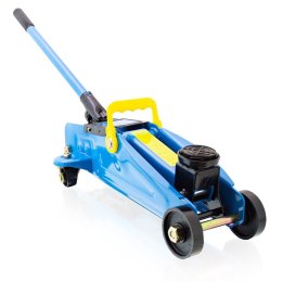 Bituxx Podnośnik hydrauliczny 2t 125 330 mm stalowy z kołami niski warsztatowy