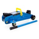 Bituxx Podnośnik hydrauliczny 2t 125 330 mm stalowy z kołami niski warsztatowy