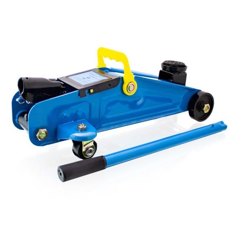 Bituxx Podnośnik hydrauliczny 2t 125 330 mm stalowy z kołami niski warsztatowy Bituxx Podnośnik hydrauliczny 2t 125 330 mm stalowy z kołami niski warsztatowy