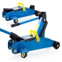 Bituxx Podnośnik hydrauliczny 2t 125 330 mm stalowy z kołami niski warsztatowy
