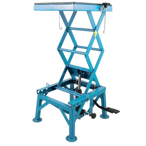 Bituxx Podnośnik Nożycowy Hydrauliczny Motocyklowy 135 kg Z Gumowaną Platformą Bituxx Podnośnik Nożycowy Hydrauliczny Motocyklowy 135 kg Z Gumowaną Platformą