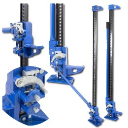 Bituxx Podnośnik kolejowy farmerski 3t hi-lift lewarek off-road 132 cm 3000kg