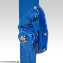 Bituxx Podnośnik warsztatowy 1.5t mechaniczny 6-90cm stalowy niebieski