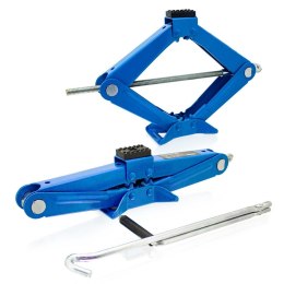 Bituxx Podnośnik nożycowy 2t żaba z korbą ręczną 105 380 mm stalowy uniwersalny