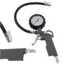 E-hurtownia Pistolet do Pompowania Opon z Manometrem 12 BAR Wąż 370 mm Szybkozłącze