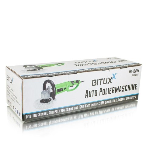 Bituxx POLERKA SAMOCHODOWA 1500 Watt Szlifierka MASZYNA DO POLEROWANIA Bituxx POLERKA SAMOCHODOWA 1500 Watt Szlifierka MASZYNA DO POLEROWANIA