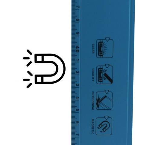 Bituxx Poziomica Magnetyczna Bituxx 60 cm lekka precyzyjna z paskiem magnetycznym Bituxx Poziomica Magnetyczna Bituxx 60 cm lekka precyzyjna z paskiem magnetycznym