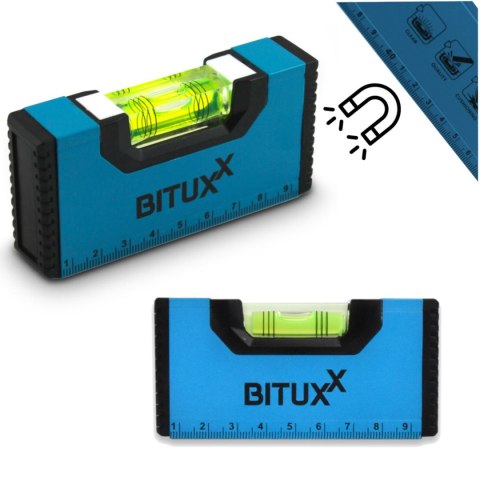 Bituxx Poziomica magnetyczna Bituxx Mini 10cm