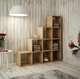 Bituxx Regał schodowy komorowy komoda schody Ikea duży nowy design