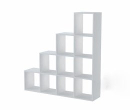 Bituxx Regał schodowy komorowy komoda schody Ikea duży nowy design