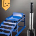 E-hurtownia Rampy najazdowe z podnośnikiem hydraulicznym 2x2000 kg stalowe regulowane