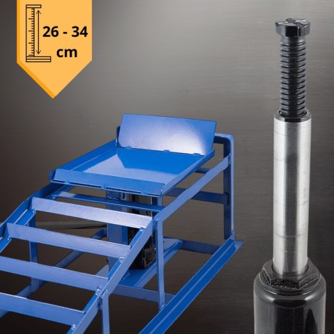 E-hurtownia Rampy najazdowe z podno艣nikiem hydraulicznym 2x2000 kg stalowe regulowane E-hurtownia Rampy najazdowe z podno艣nikiem hydraulicznym 2x2000 kg stalowe regulowane
