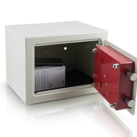 Bituxx SEJF ELEKTRONICZNY MINI BIUROWY JASNY SZARY Bituxx SEJF ELEKTRONICZNY MINI BIUROWY JASNY SZARY