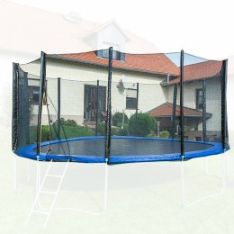 Bituxx SIATKA OCHRONNA 460CM 15FT 12 SŁUPKÓW ZEWNĘTRZNA