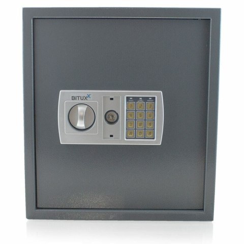Bituxx Sejf Domowy Elektroniczny Grafitowy 13 kg Zamek Szyfrowy Klucz Awaryjny Bituxx Sejf Domowy Elektroniczny Grafitowy 13 kg Zamek Szyfrowy Klucz Awaryjny
