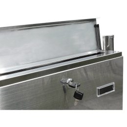 Bituxx SKRZYNKA POCZTOWA NA LISTY ZE STOJAKAMI STAL INOX
