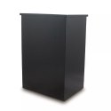 Bituxx Skrzynka Paczkowa Bituxx 76x53x41cm Zamek Bezpieczna na Listy Paczki Czarna