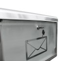 E-hurtownia SKRZYNKA POCZTOWA NA LISTY ZE STOJAKAMI STAL INOX