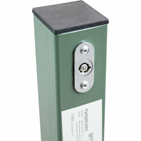 BITUXX® Słupek parkingowy blokada składana stalowa 65 cm z zamkiem na kluczyk BITUXX® Słupek parkingowy blokada składana stalowa 65 cm z zamkiem na kluczyk