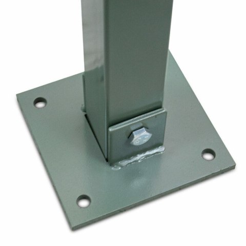 BITUXX® Słupek parkingowy blokada składana stalowa 65 cm z zamkiem na kluczyk BITUXX® Słupek parkingowy blokada składana stalowa 65 cm z zamkiem na kluczyk