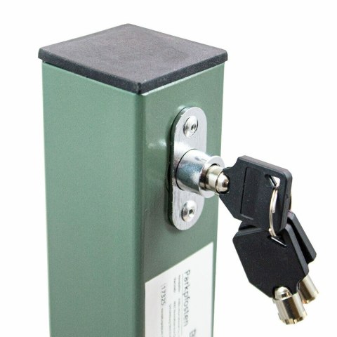 BITUXX® Słupek parkingowy blokada składana stalowa 65 cm z zamkiem na kluczyk BITUXX® Słupek parkingowy blokada składana stalowa 65 cm z zamkiem na kluczyk