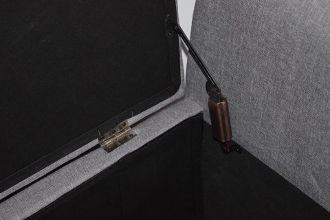 Bituxx Sofa jasnosiwa z oparciami pufa średnia Bituxx Sofa jasnosiwa z oparciami pufa średnia