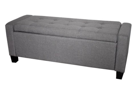 Bituxx Sofa jasnoszara mała pufa HOPSACK GREY Bituxx Sofa jasnoszara mała pufa HOPSACK GREY
