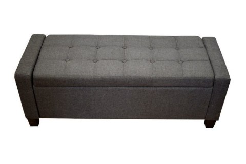 Bituxx Sofa mała ciemnoszara pufa charlocoal grey