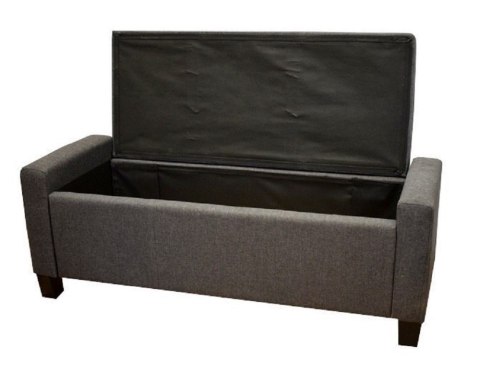 Bituxx Sofa mała ciemnoszara pufa charlocoal grey Bituxx Sofa mała ciemnoszara pufa charlocoal grey