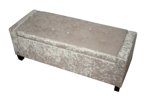 Bituxx Sofa pufa złota błyszcząca mała welurowa ostern Bituxx Sofa pufa złota błyszcząca mała welurowa ostern
