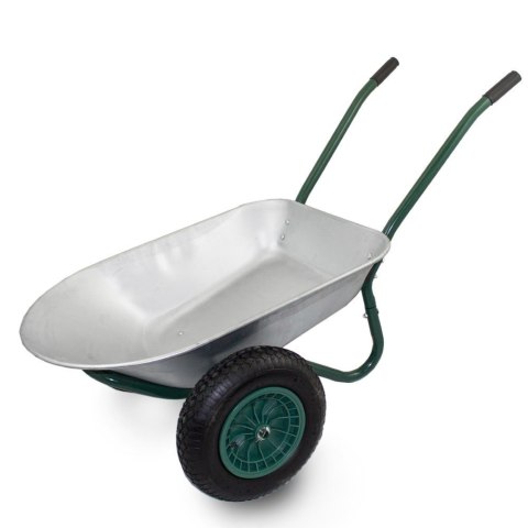 Bituxx Taczka 100l stal ocynkowana koło pneumatyczne 40cm udźwig 150kg lekka 12kg Bituxx Taczka 100l stal ocynkowana koło pneumatyczne 40cm udźwig 150kg lekka 12kg