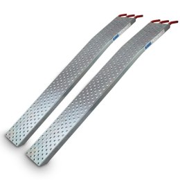 Bituxx Stalowa Rampa Załadunkowa Do Motocykla i Quada 175cm 400kg Zestaw 2 Ramp