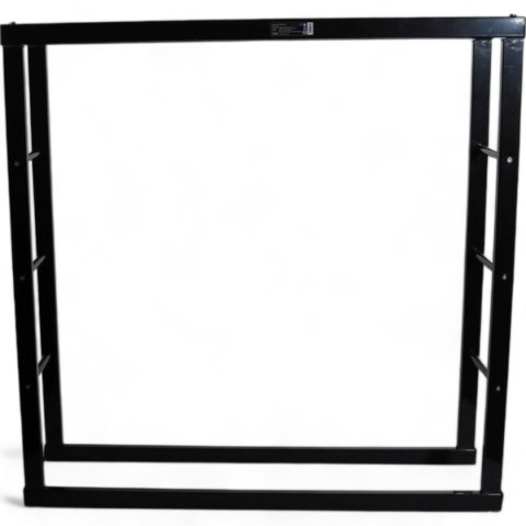 Bituxx Stojak na Drewno Kominkowe Bituxx Stalowy Smukły Design 100cm Bituxx Stojak na Drewno Kominkowe Bituxx Stalowy Smukły Design 100cm