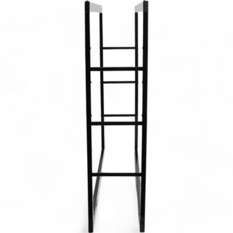 Bituxx Stojak na Drewno Kominkowe Bituxx Stalowy Smukły Design 100cm Bituxx Stojak na Drewno Kominkowe Bituxx Stalowy Smukły Design 100cm
